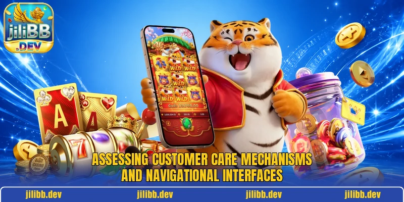 Assessing customer care mechanisms and navigational interfaces Assessing customer care mechanisms and navigational interfaces