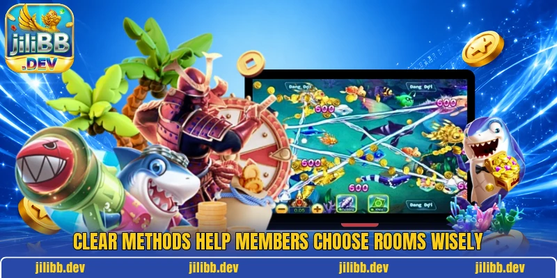 Clear methods help members choose rooms wisely Clear methods help members choose rooms wisely