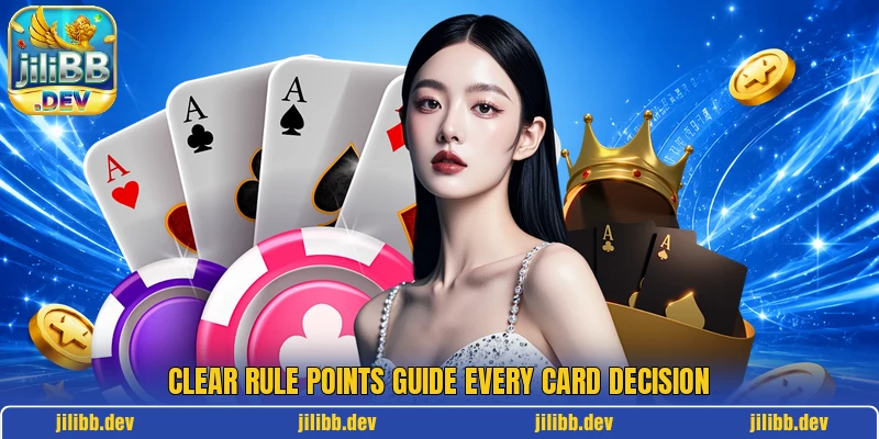 Clear rule points guide every card decision
