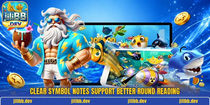 Clear symbol notes support better round reading