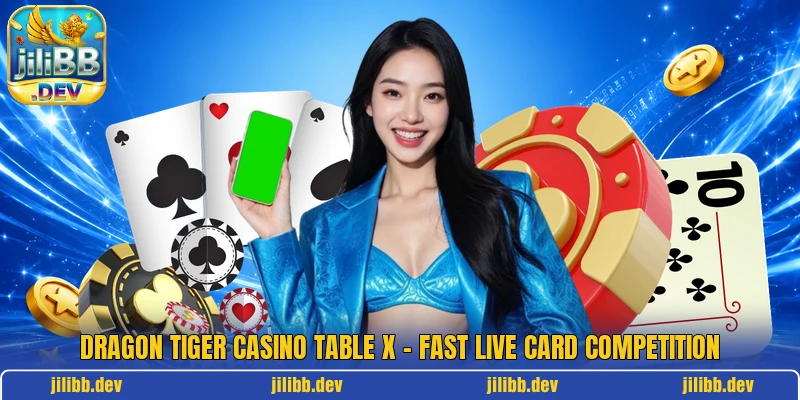 Dragon Tiger Casino Table X – Fast Live Card Competition