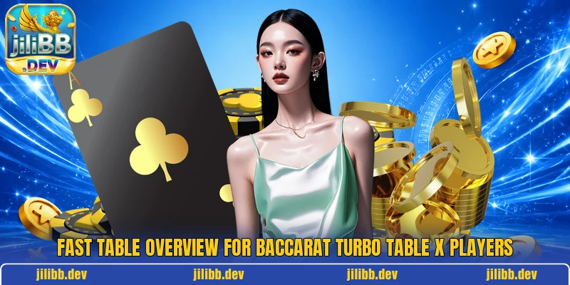 Fast table overview for Baccarat turbo table x players Fast table overview for Baccarat turbo table x players