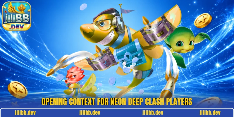 Opening context for Neon Deep Clash players