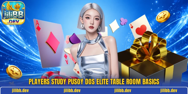 Players study Pusoy Dos Elite Table room basics Players study Pusoy Dos Elite Table room basics