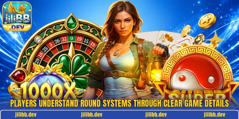 Players understand round systems through clear game details Players understand round systems through clear game details