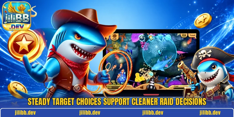 Steady target choices support cleaner raid decisions Steady target choices support cleaner raid decisions