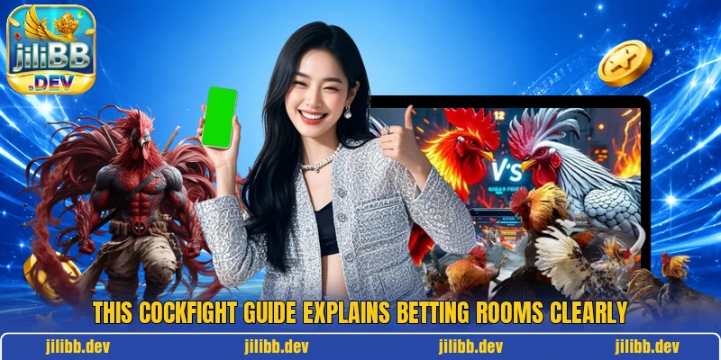 This cockfight guide explains betting rooms clearly This cockfight guide explains betting rooms clearly